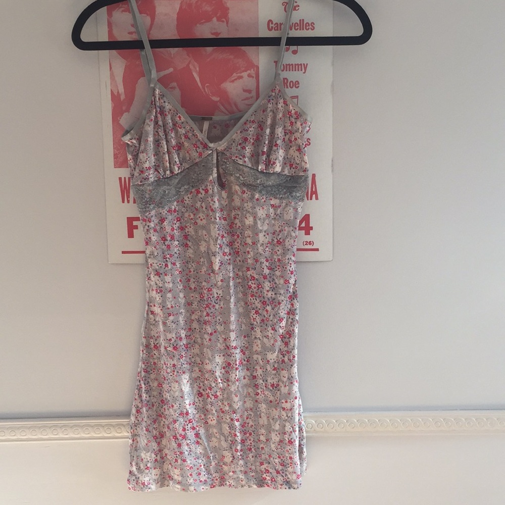 Free People Floral Tank Slip dress